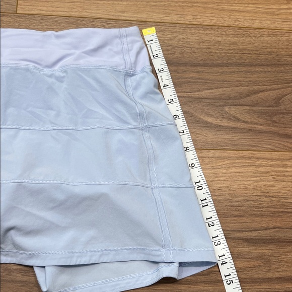 Lululemon Pace Rival Mid-Rise Skirt in Pastel Blue Size 10 - Picture 14 of 16